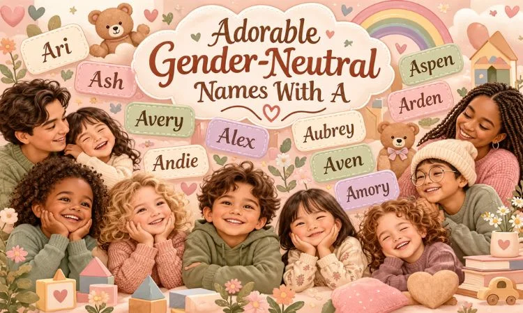 Adorable Gender Neutral Names With A