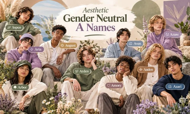 Aesthetic Gender Neutral A Names