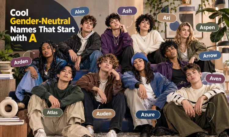 Cool gender neutral names that start with a