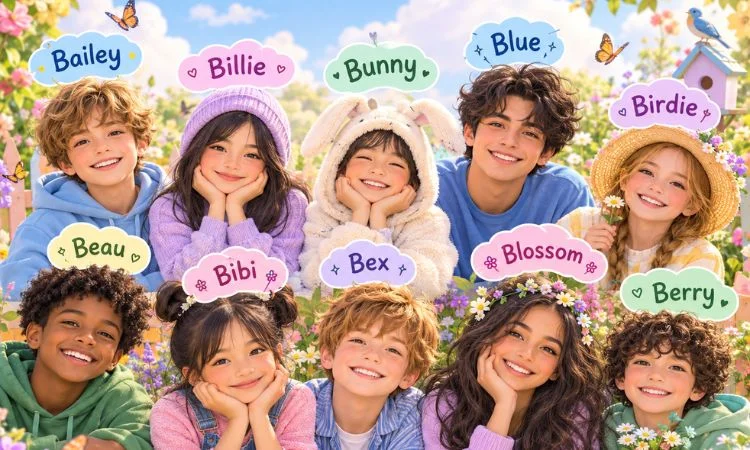 Cute Gender Neutral Names Start With B
