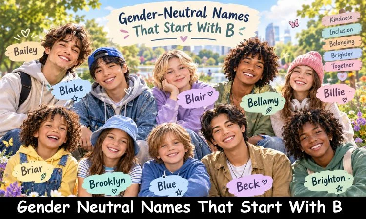 Gender Neutral Names That Start With B