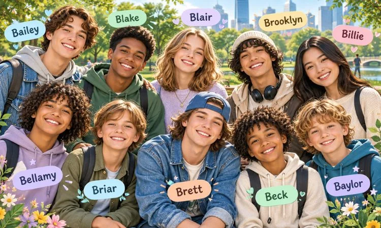 Popular Gender Neutral Names That Start With B